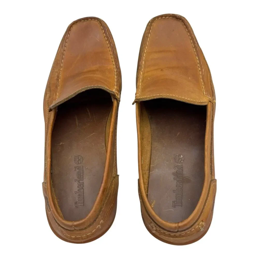 Timberland Odelay Venetian Slip-On Moc-Toe Leather Loafers Men 9